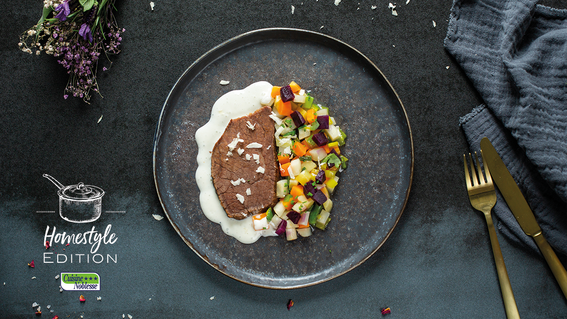 Sous-vide gegarter Tafelspitz von Homestyle Edition